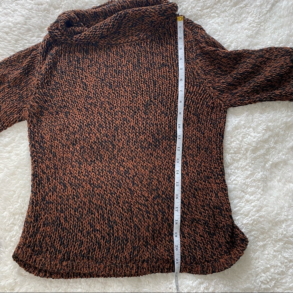 Eileen Fisher Marled Organic Cotton Blend Sweater - Picture 8 of 9